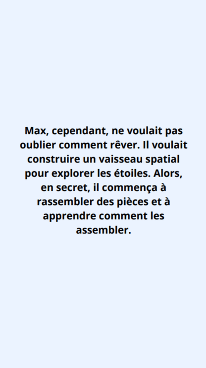 La mission cosmique de Max | Livre enfant 4-7 ans