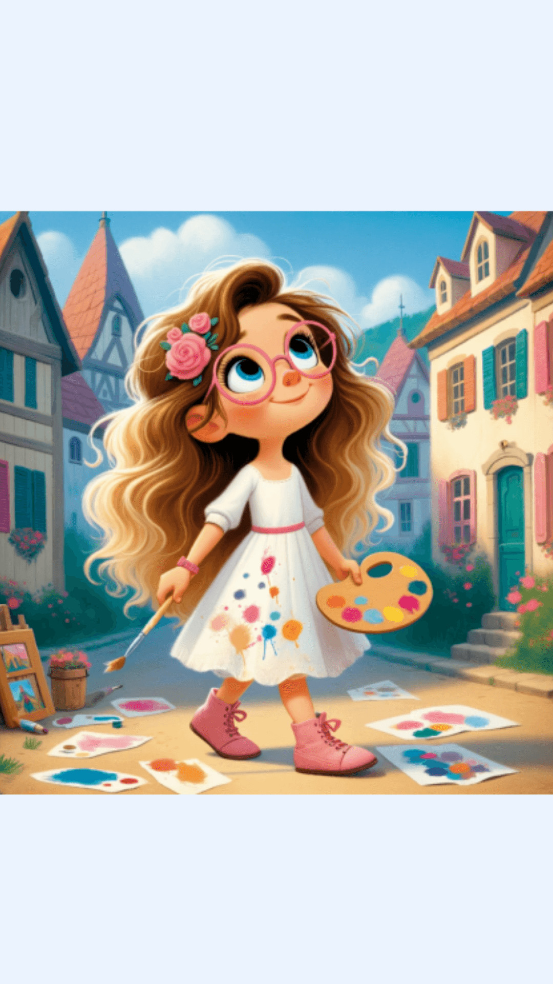 Les pinceaux magiques d'Eloïse | Livre enfant 4-7 ans