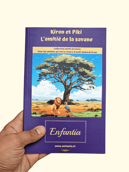 Kiron et Piki L'amitié de la savane | Livre enfant 4-7 ans