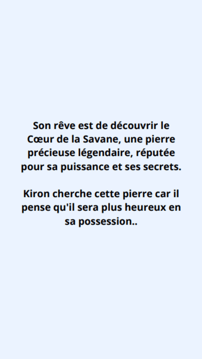 Kiron et Piki L'amitié de la savane | Livre enfant 4-7 ans