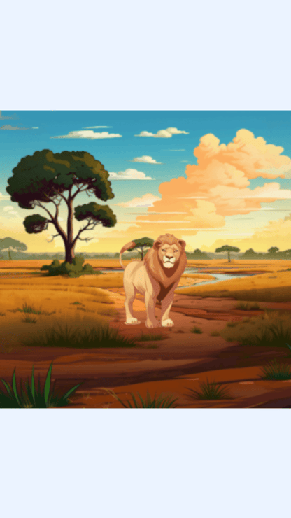 Kiron et Piki L'amitié de la savane | Livre enfant 4-7 ans