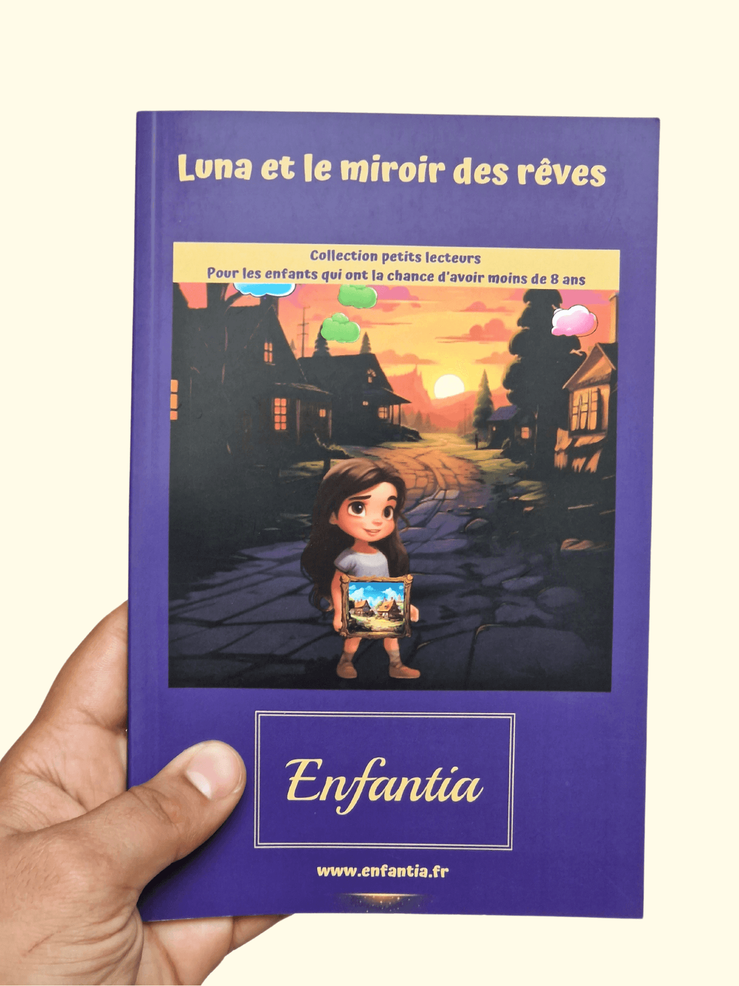 Luna et le miroir des rêves | Livre enfant 4-7 ans