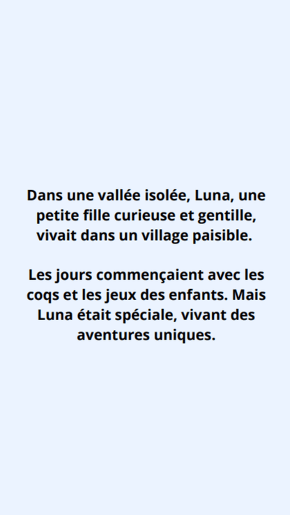 Luna et le miroir des rêves | Livre enfant 4-7 ans