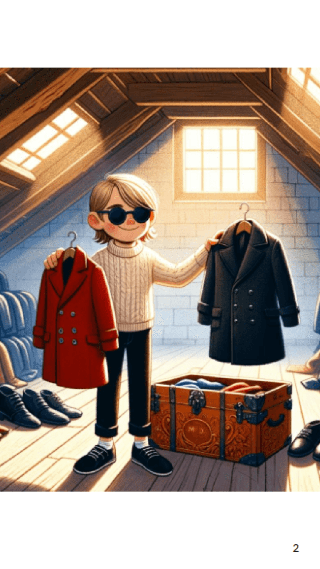 Les manteaux magiques de Mathis | Livre enfant 8-12 ans