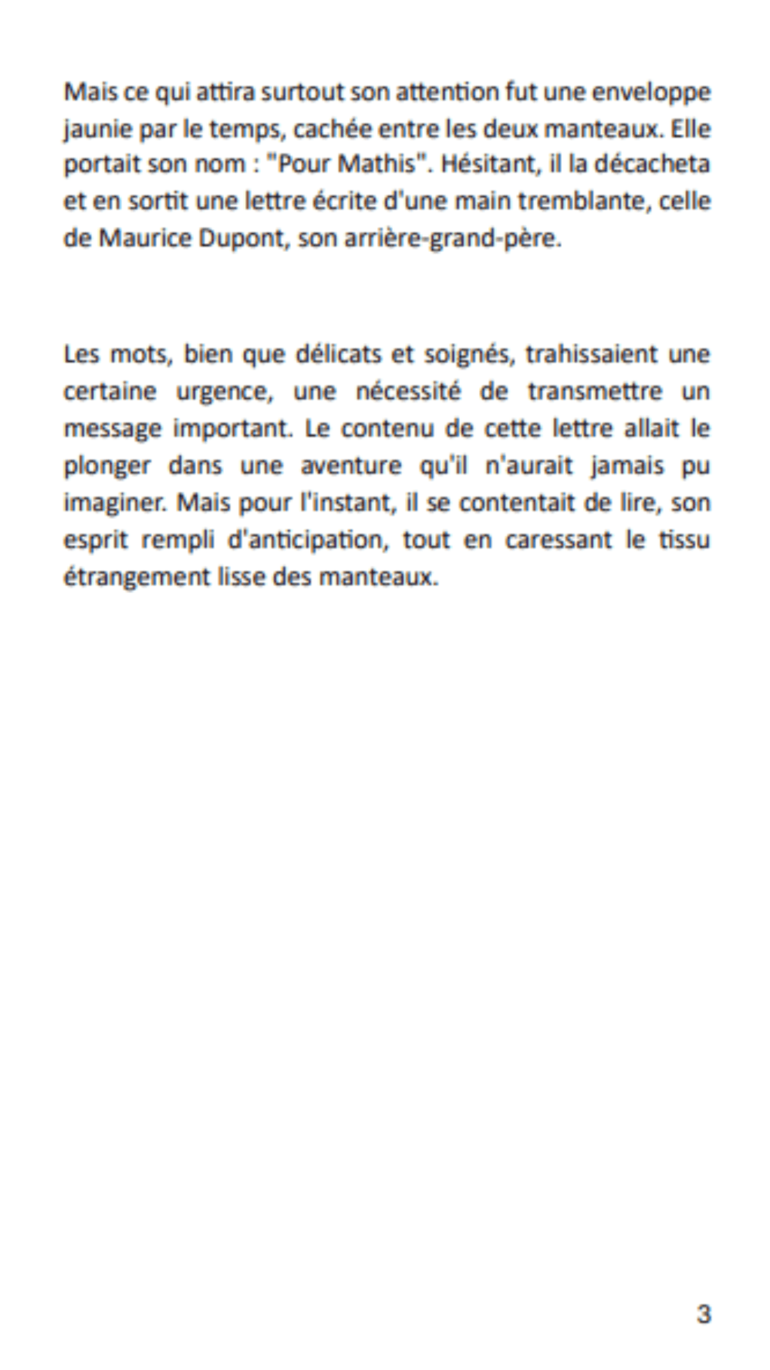 Les manteaux magiques de Mathis | Livre enfant 8-12 ans