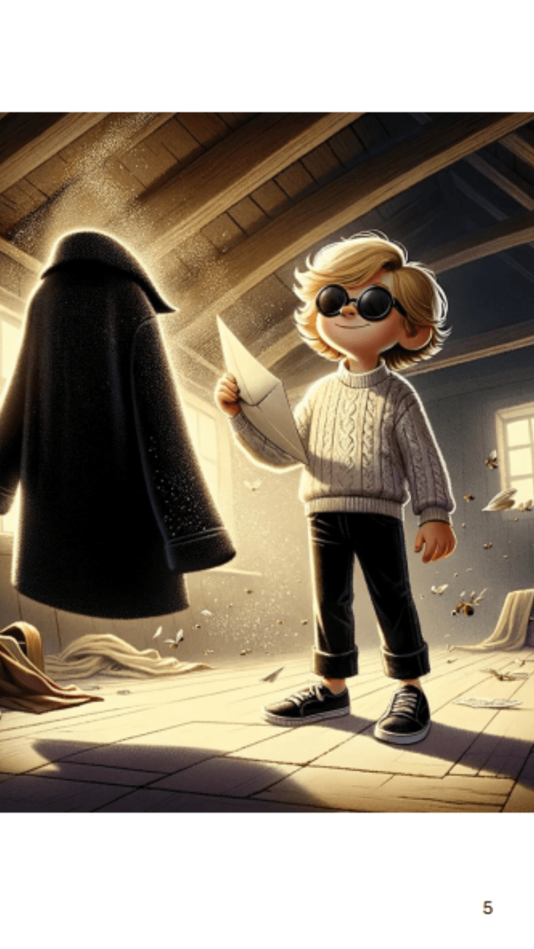 Les manteaux magiques de Mathis | Livre enfant 8-12 ans