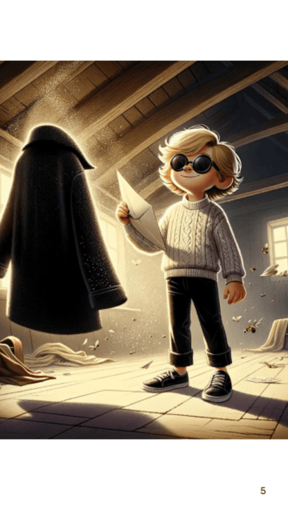 Les manteaux magiques de Mathis | Livre enfant 8-12 ans